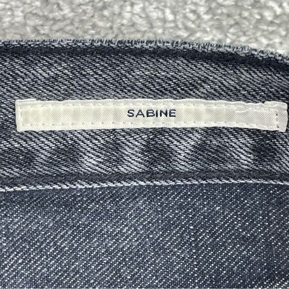 Citizens Of Humanity Sabine Jeans Women’s 26 Gray Straight High Rise Raw Hem - Picture 7 of 15